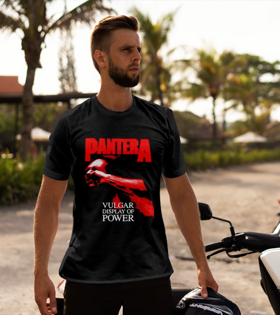 Pantera Vulgar Display Of Power Heavy Metal Album T-Shirt