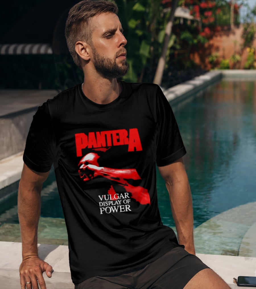 Pantera Vulgar Display Of Power Heavy Metal Album T-Shirt