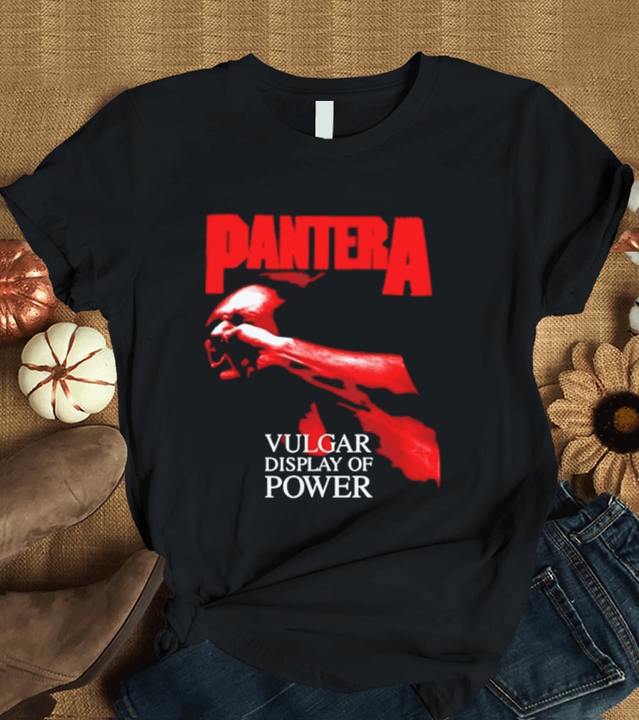 Pantera Vulgar Display Of Power Heavy Metal Album T-Shirt