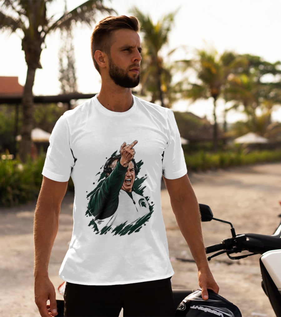 Spartans Middle Finger Coach Gesture T-Shirt