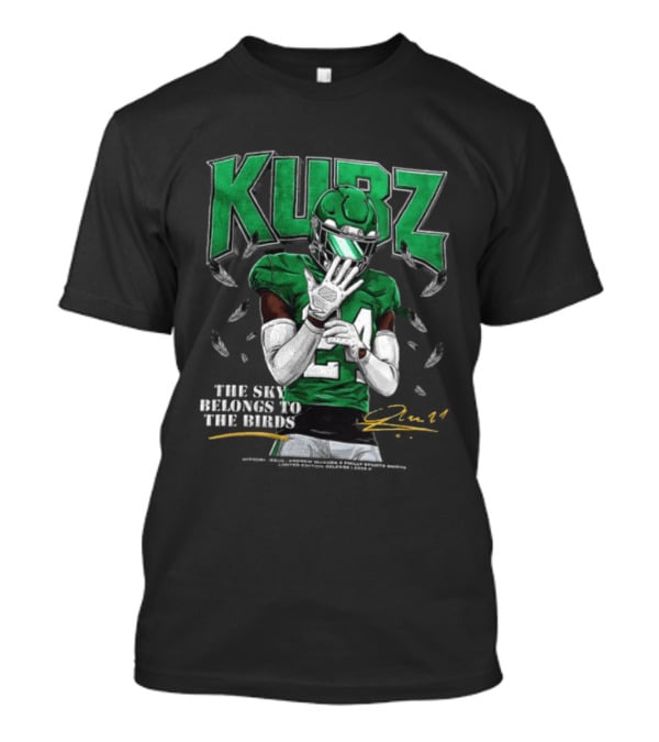 Kubz The SKY Belongs To The Birds Philadelphia Eagles 2026 T-Shirt