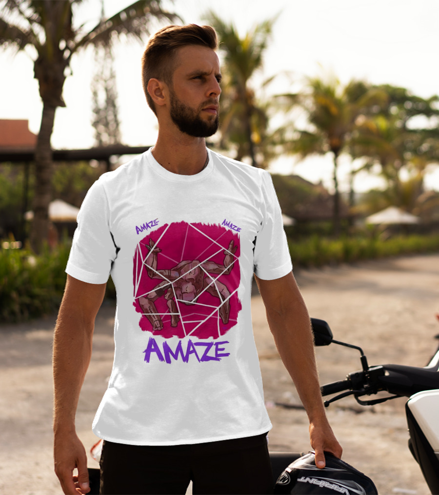 Amaze Rocky Crab Project Hail Mary Andy Weir Inspired Fusion T-Shirt
