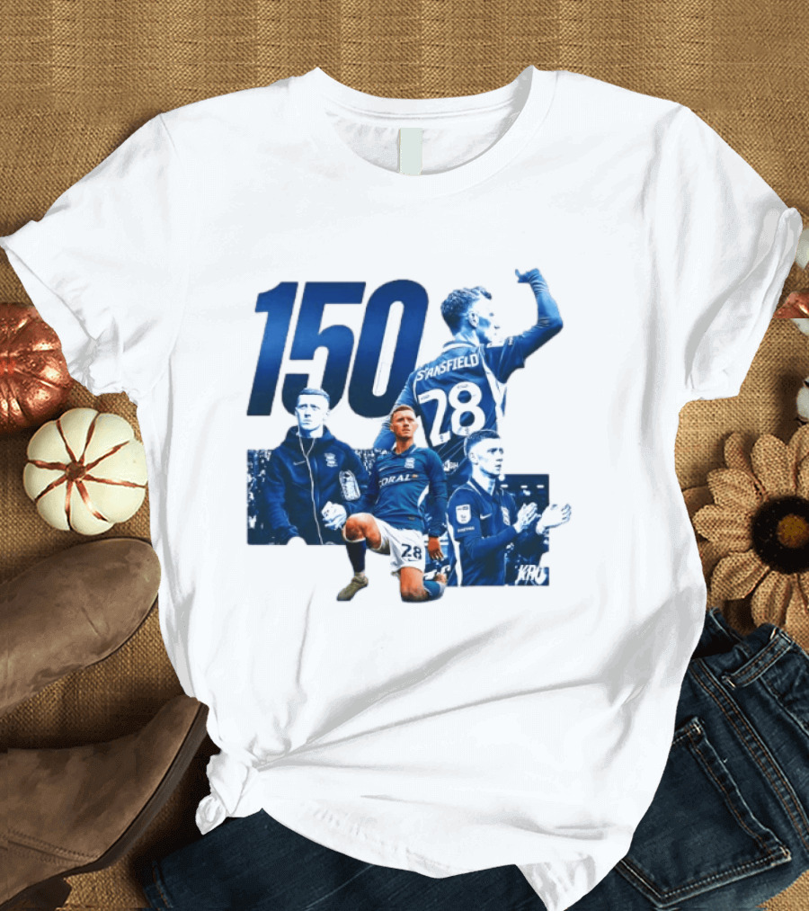 Jay Stansfield 150 Appearances Birmingham City Football Club T-Shirt