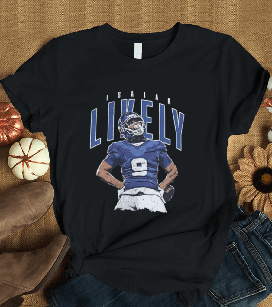 Isaiah Likely Coastal Carolina Football Number 9 Hands On Hips T-Shirt