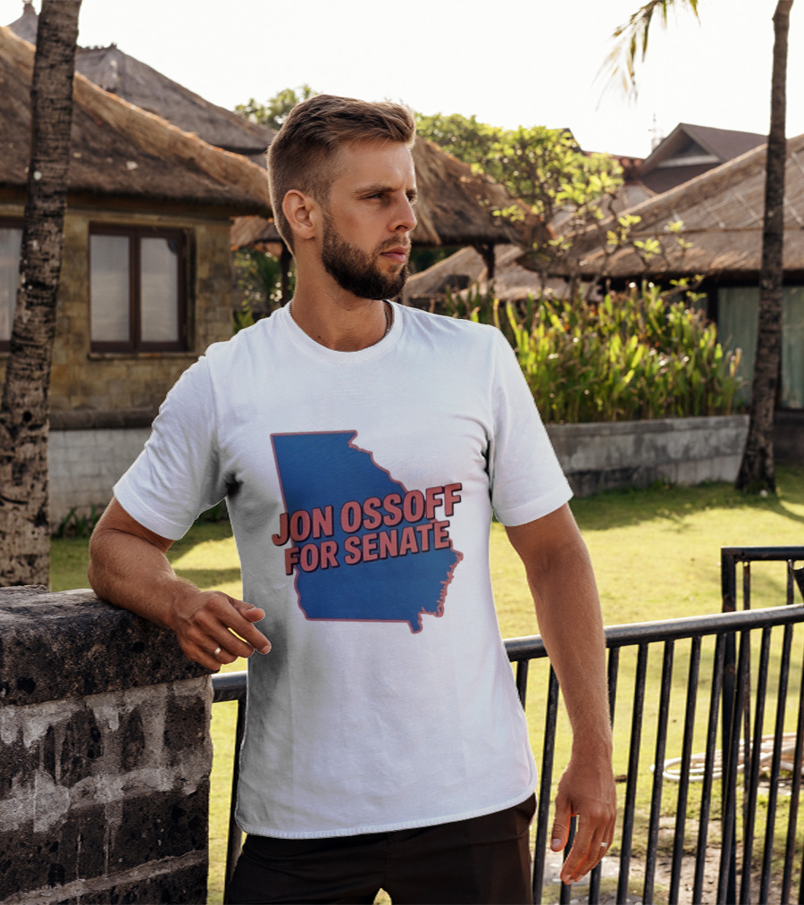 Jon Ossoff For Senate Georgia Map Election T-Shirt