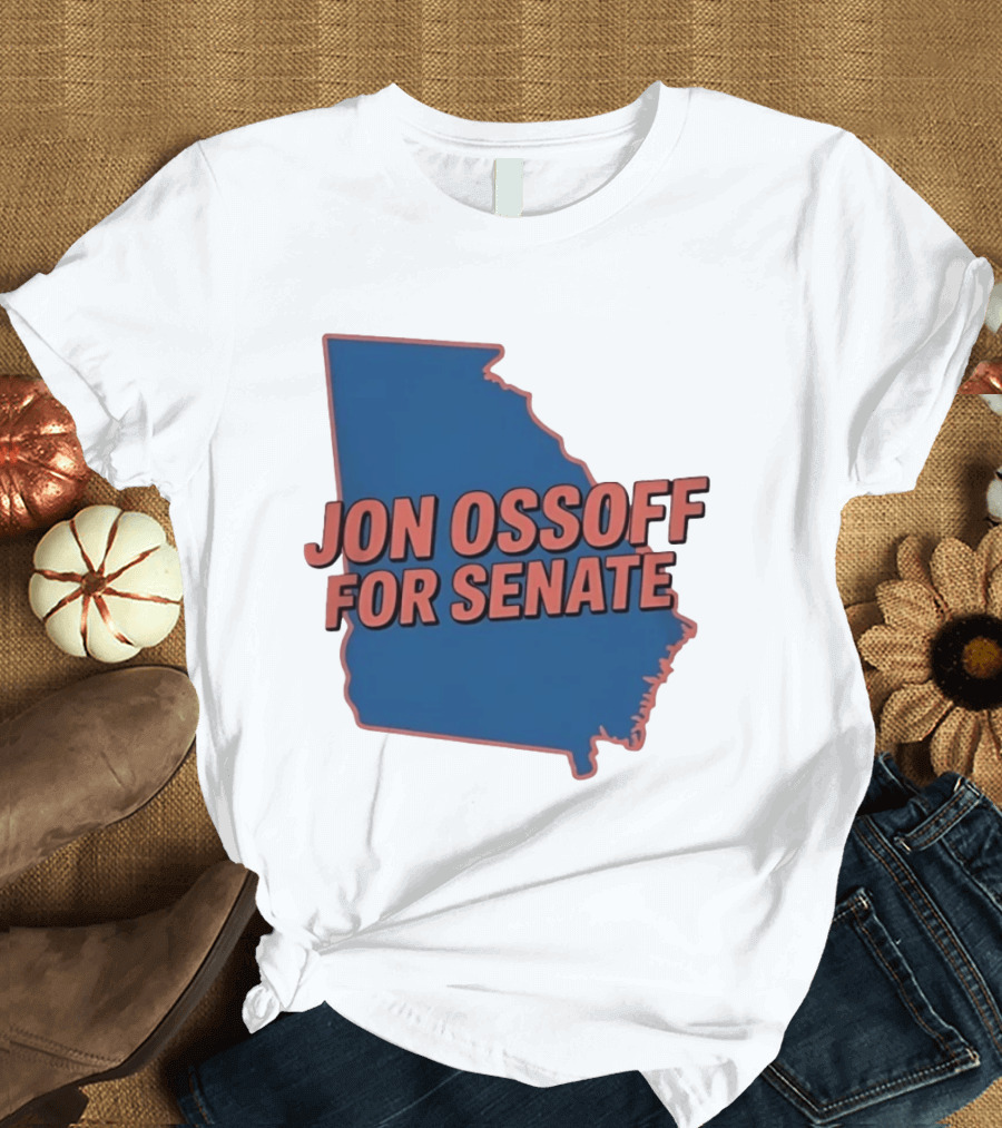 Jon Ossoff For Senate Georgia Map Election T-Shirt