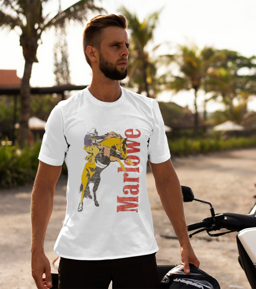 Marlowe Cowboy Horse Rider Western T-Shirt