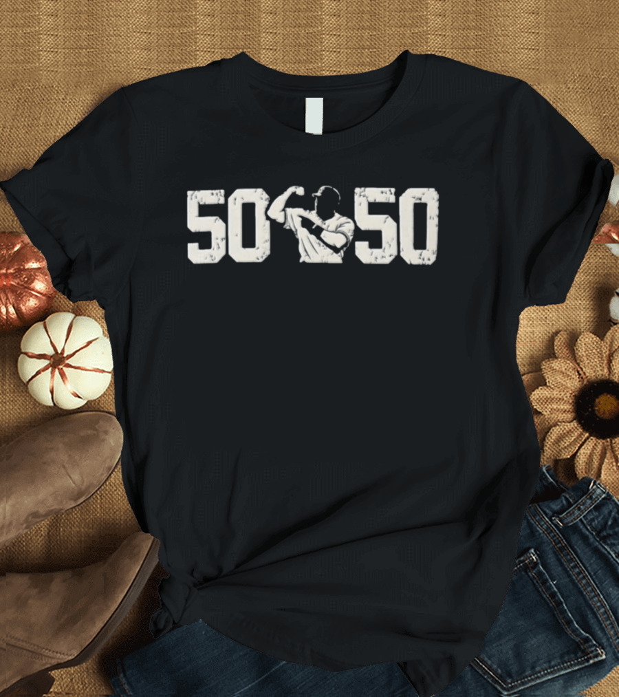 Albert Belle 50 HR 50 Doubles Iconic Baseball T-Shirt