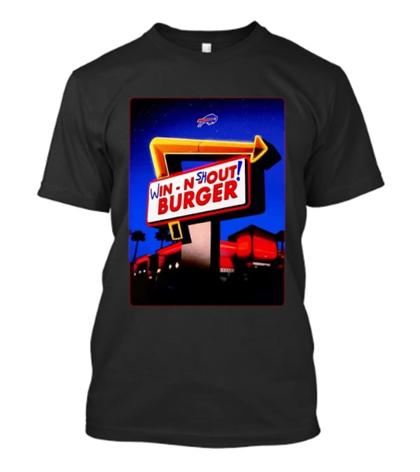Buffalo Bills Win N Shout Burger Victory T-Shirt