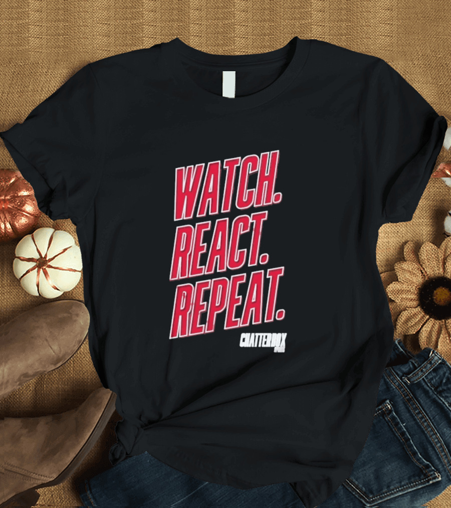 REACT REPEAT Chatterbox Sports T-Shirt