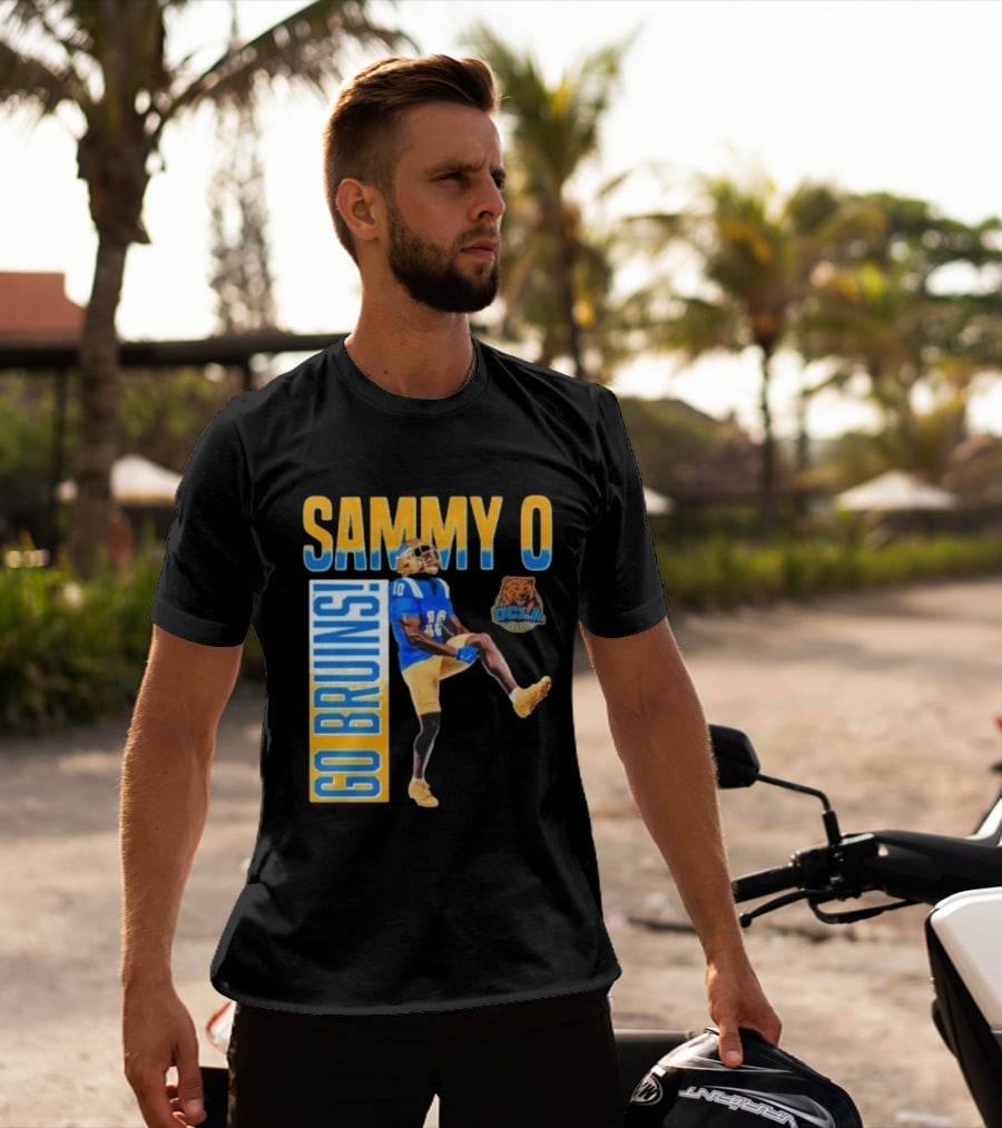 UCLA Bruins No 10 Sammy O Go Bruins College Football T-Shirt