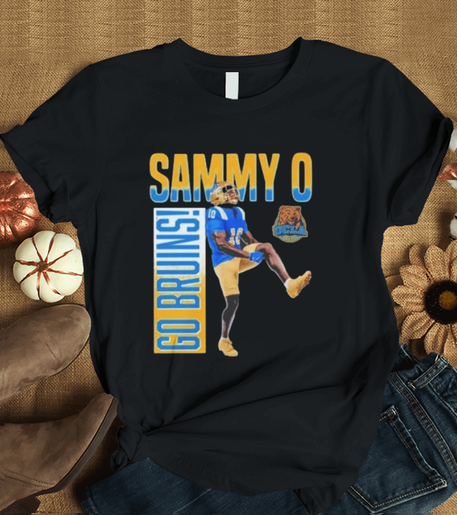 UCLA Bruins No 10 Sammy O Go Bruins College Football T-Shirt