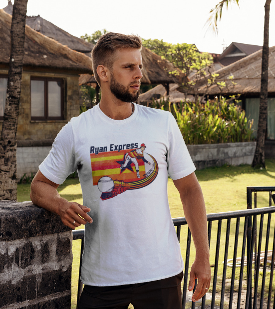 Ryan Express Pitcher 100 MPH Train 34 Star T-Shirt