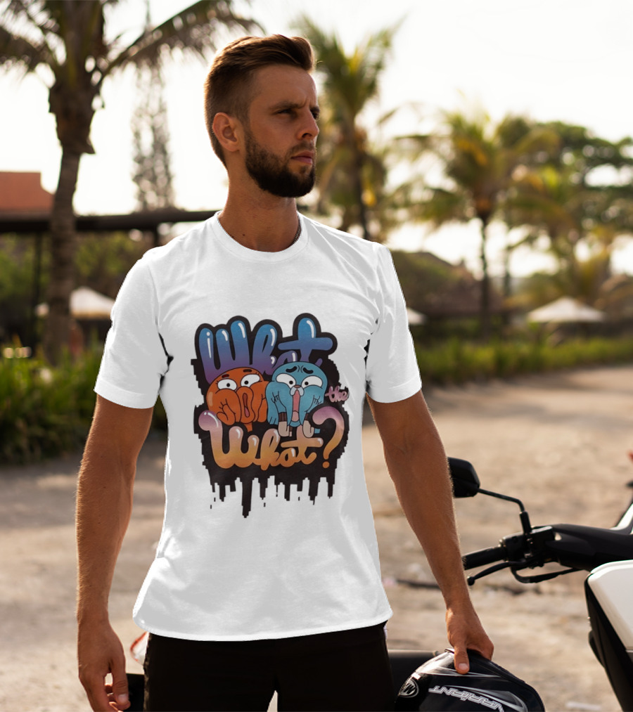 Gumball And Darwin What The What Cartoon Network What The What T-Shirt