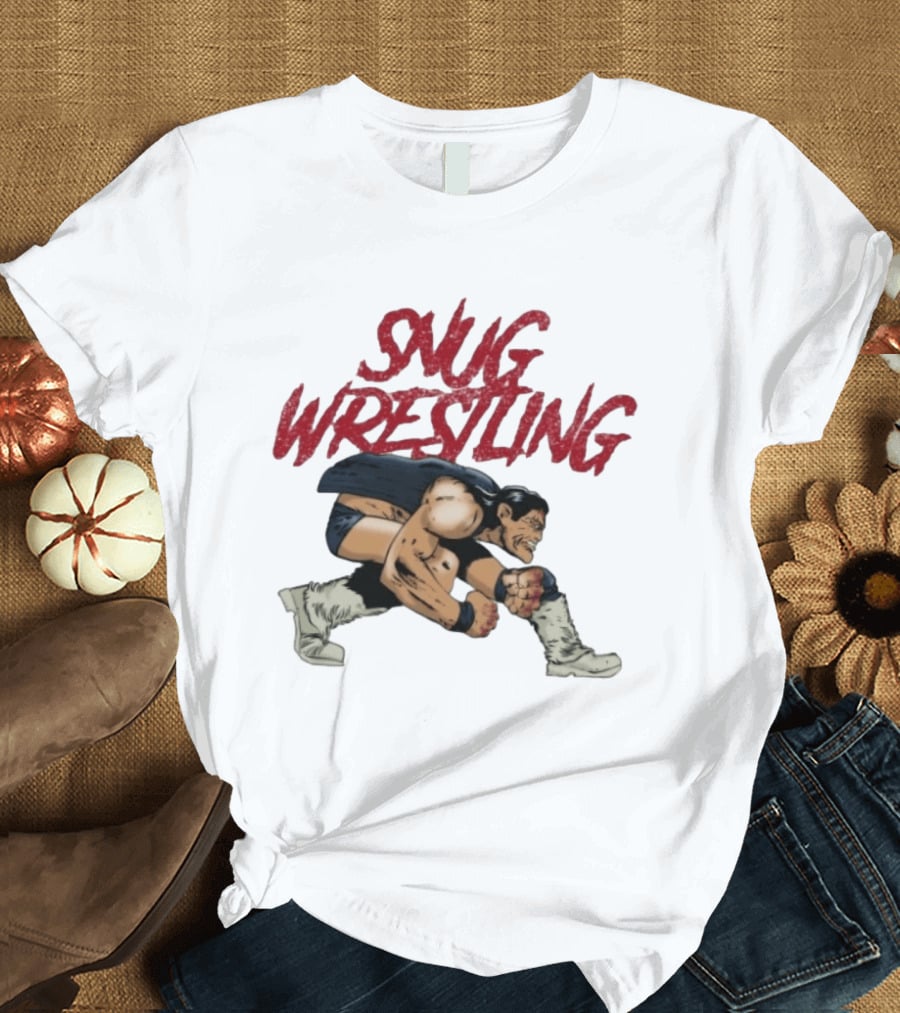 Snug Wrestling Dynamic Grappler Stance Professional Wrestler T-Shirt