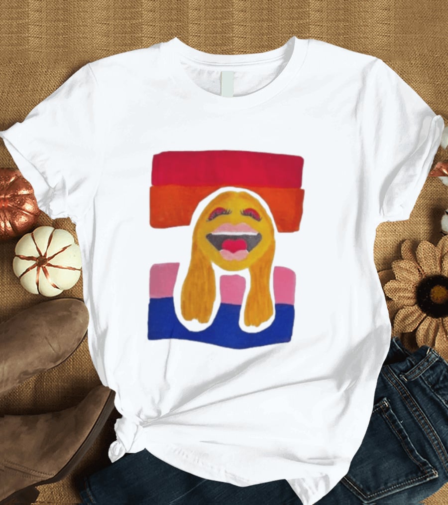 Janice Muppet Character With Lesbian Pride Colors LGBTQ The Muppets T-Shirt