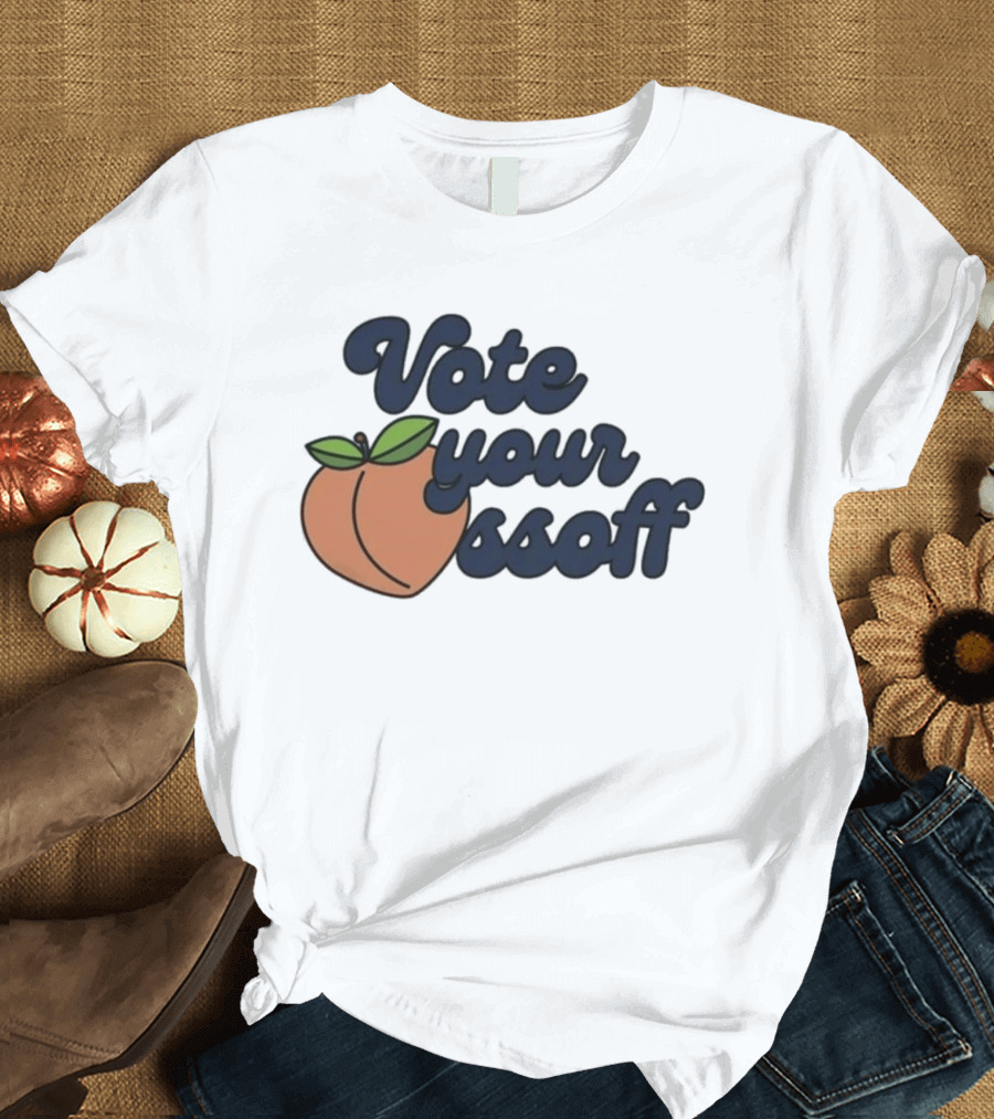 Vote Your Ossoff Peach T-Shirt