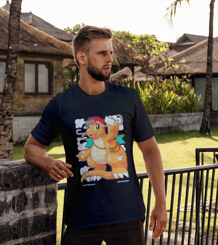 Thomdrower Nengarden Dragonite Mail Carrier T-Shirt