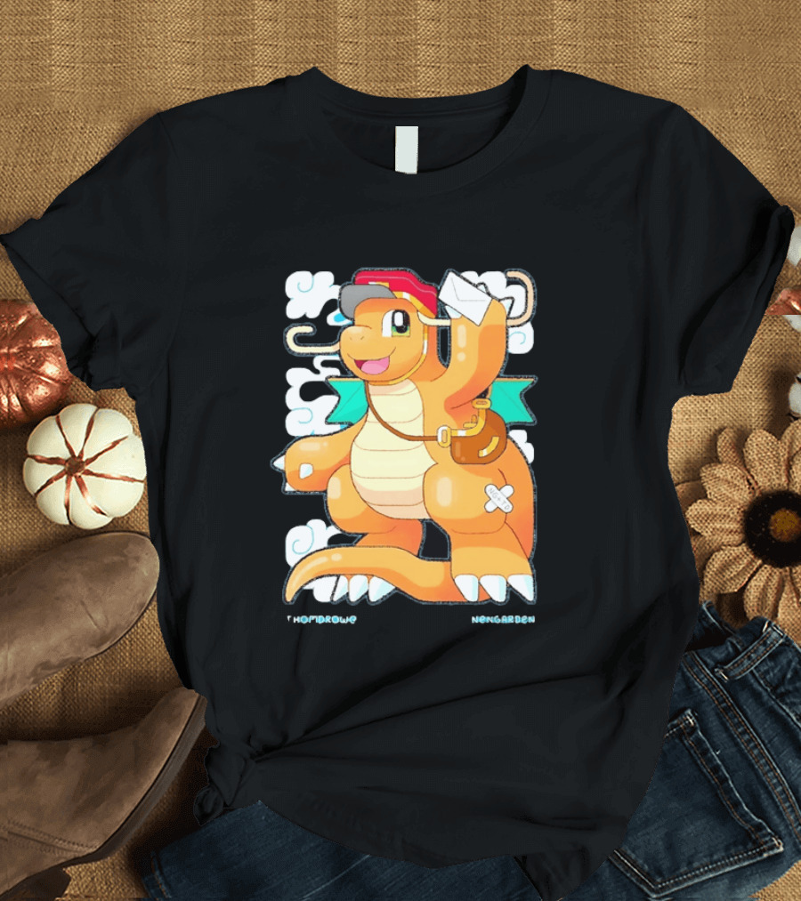 Thomdrower Nengarden Dragonite Mail Carrier T-Shirt