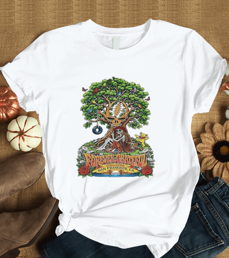Forever Grateful Golden Gate Park September 25 27 2026 San Francisco CA T-Shirt