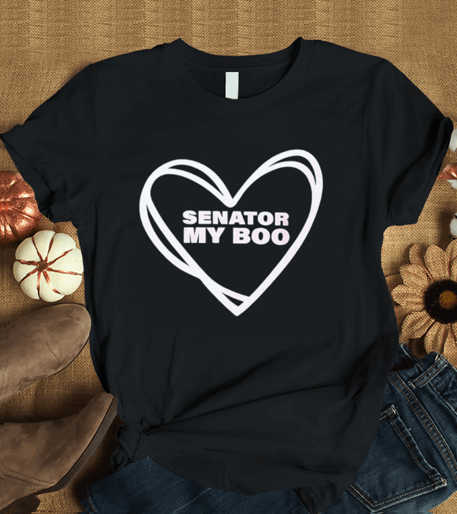 Senator My Boo Heart Politics Love T-Shirt