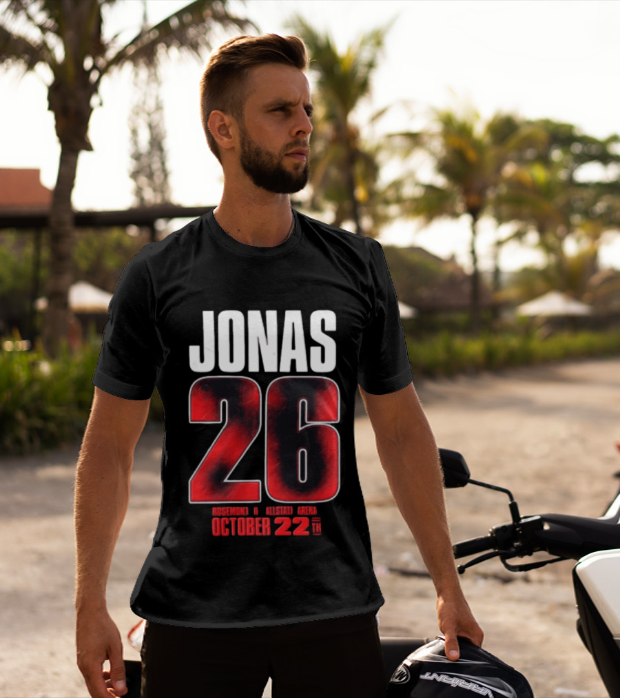 Jonas Brothers October 22 Rosemont Allstate Arena 2026 T-Shirt