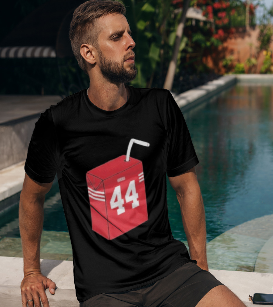 Kyle Juszczyk Juice Box Pack 44 San Francisco 49ers T-Shirt