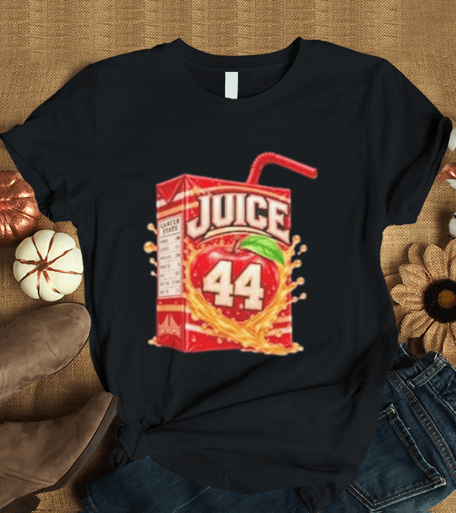 Kyle Juszczyk Juice Box 44 San Francisco 49ers Career Stats T-Shirt