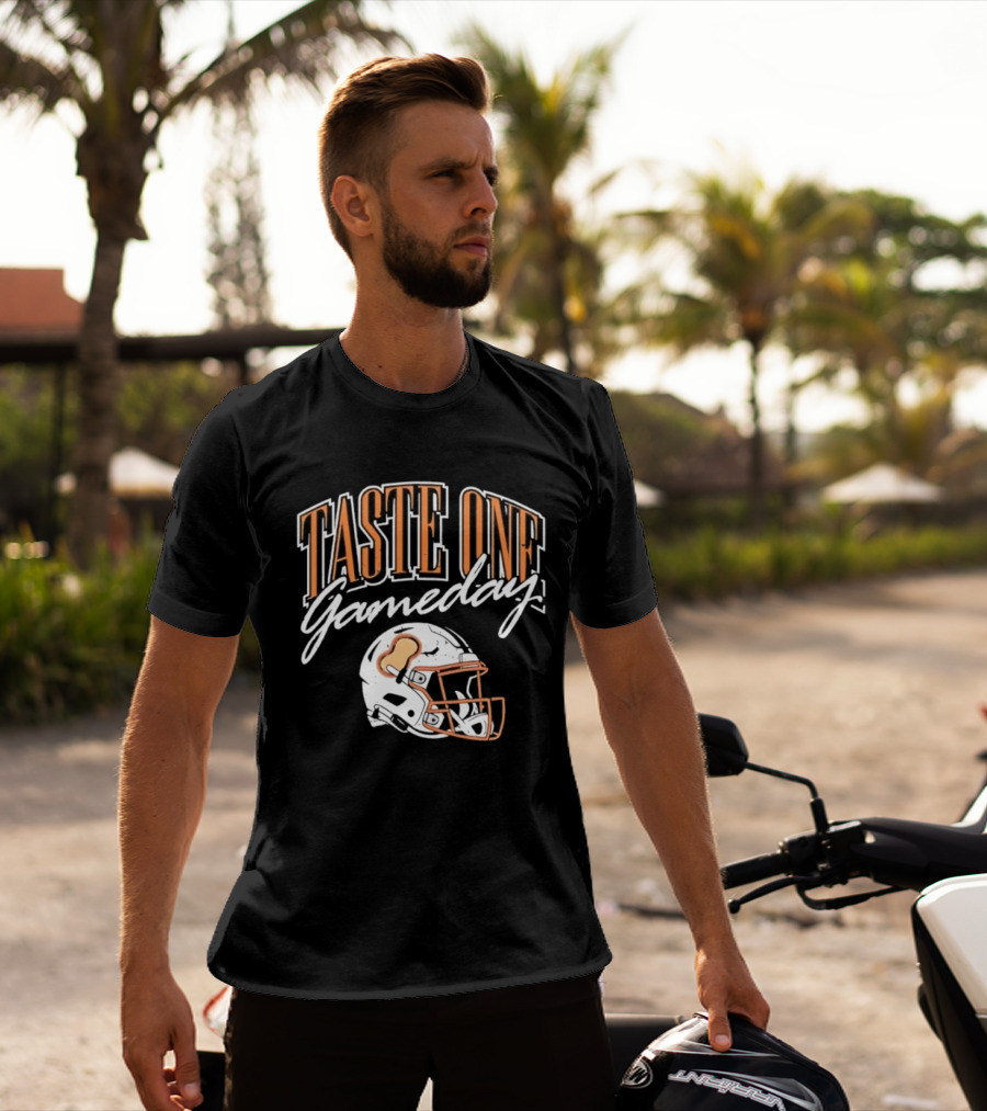 Taste One Gameday Football Helmet Tailgate T-Shirt