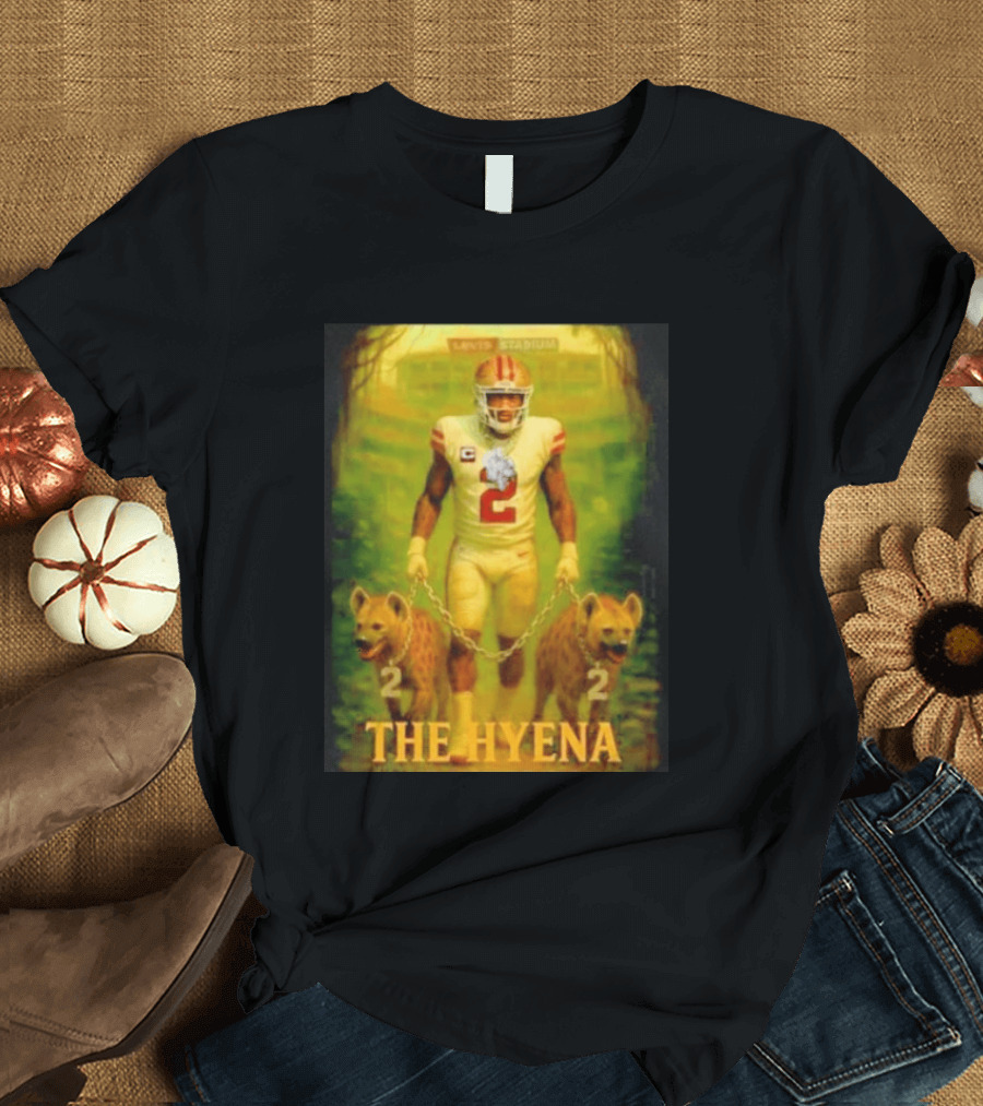 Levi's Stadium Football Player Hyena Number 2 T-Shirt