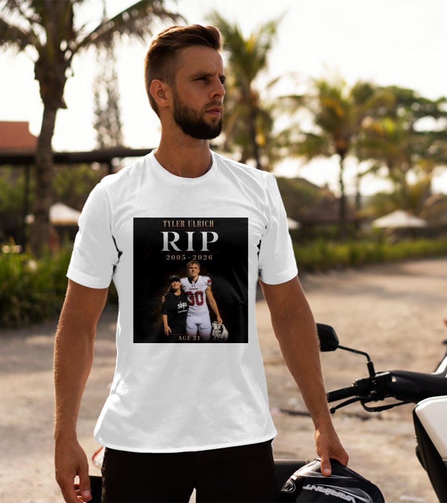 Tyler Ulrich RIP 2005 2026 Age 21 SNU Football T-Shirt