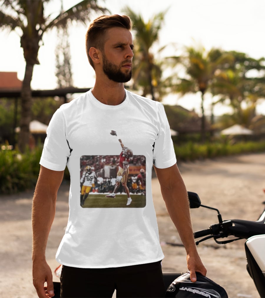 Slick Rick No 1 San Francisco 49ers Football Action Moment T-Shirt