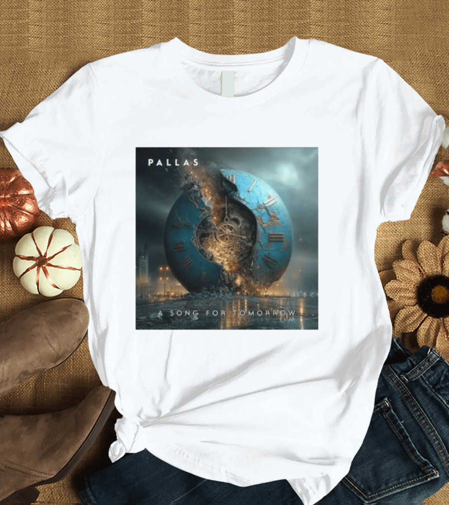 Pallas A Song For Tomorrow Album Featuring Swansong With Alan Reed October Release T-Shirt