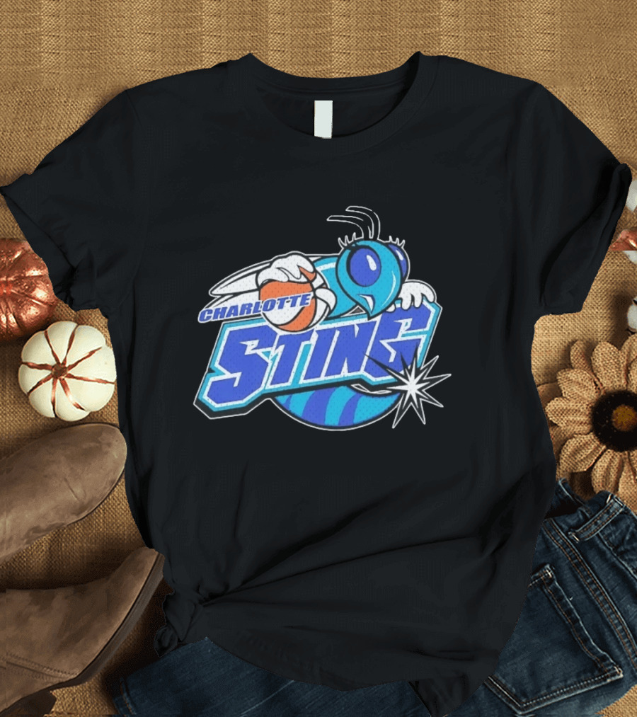 Charlotte Sting WNBA Team Basketball T-Shirt