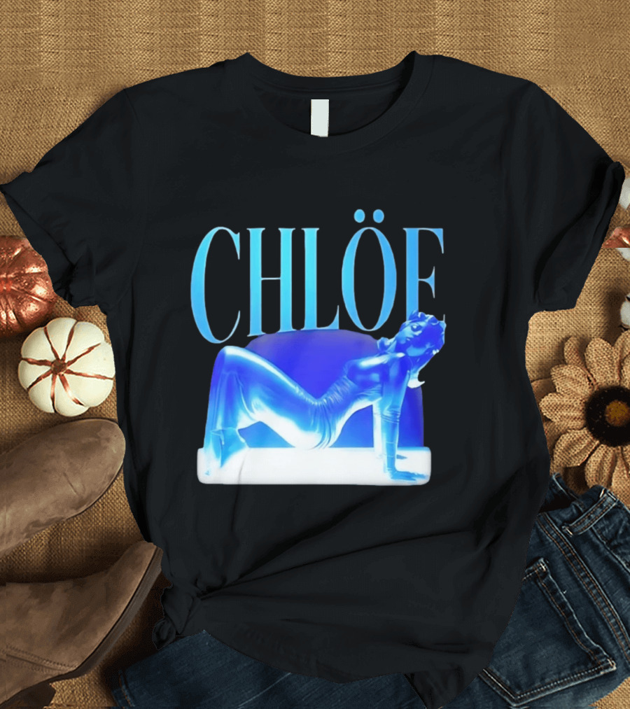 Chloe Blue Aesthetic Fashion T-Shirt