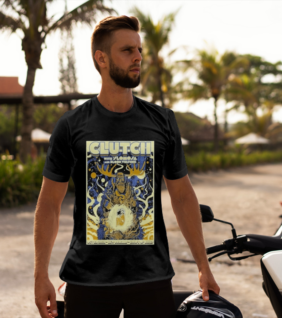 Clutch New Orleans LA House Of Blues October 22 2026 T-Shirt