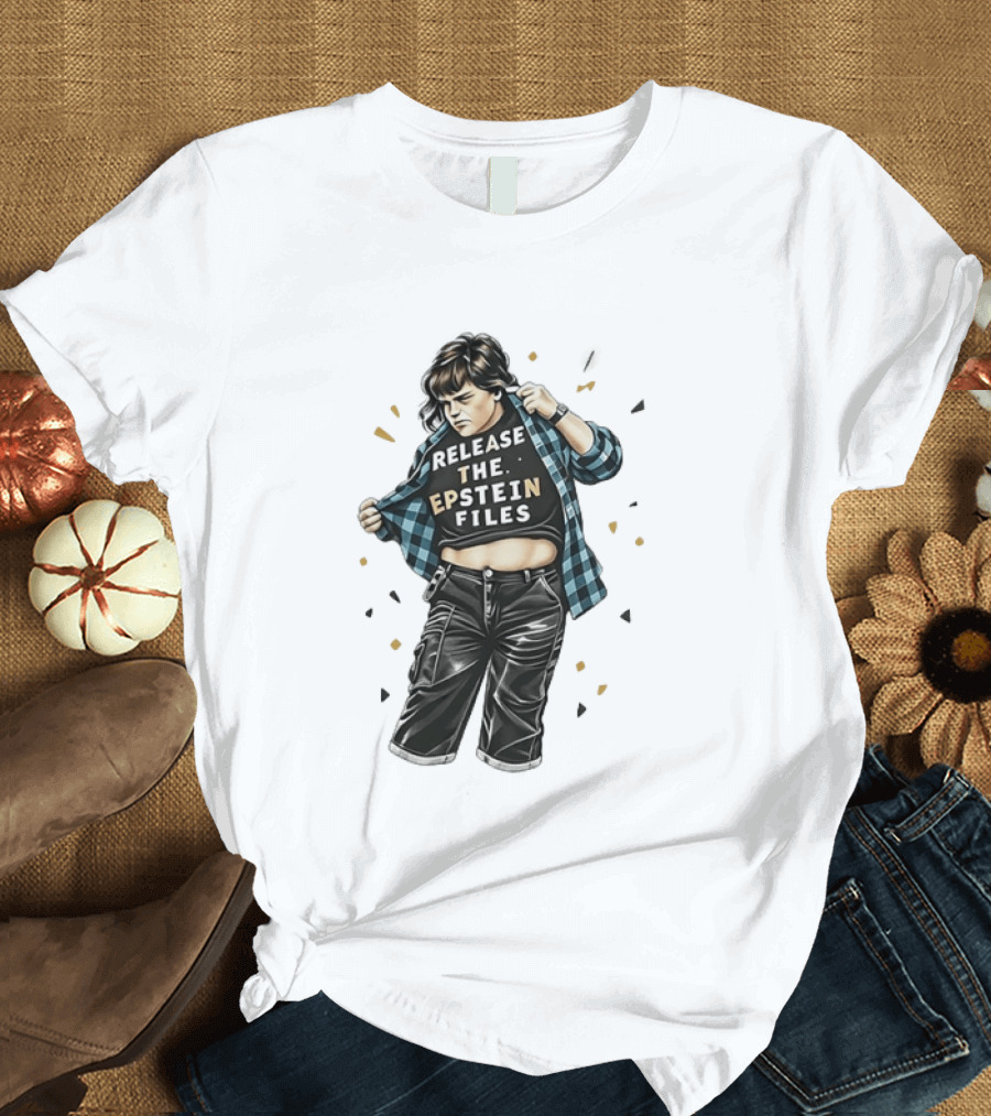Chris Farley Release The Epstein Files Meme T-Shirt