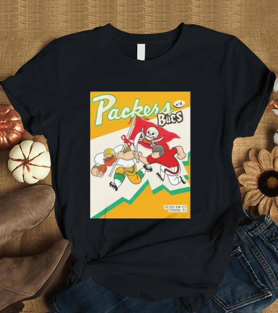Packers Vs Bucs Game Day Tampa Bay Buccaneers T-Shirt