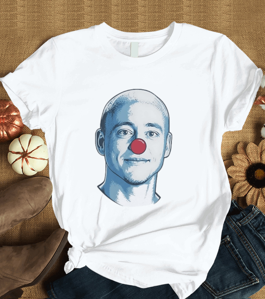 Joe Rogan With Red Nose Podcast Comedian T-Shirt