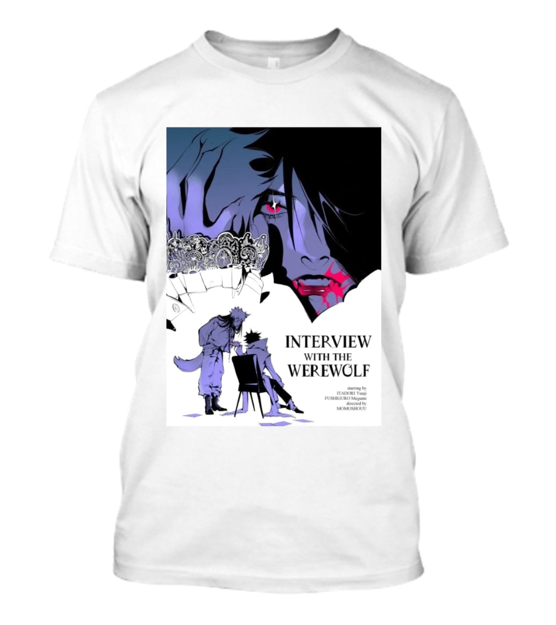 Interview With The Werewolf Yuji Itadori Megumi Fushiguro Momoshokui T-Shirt