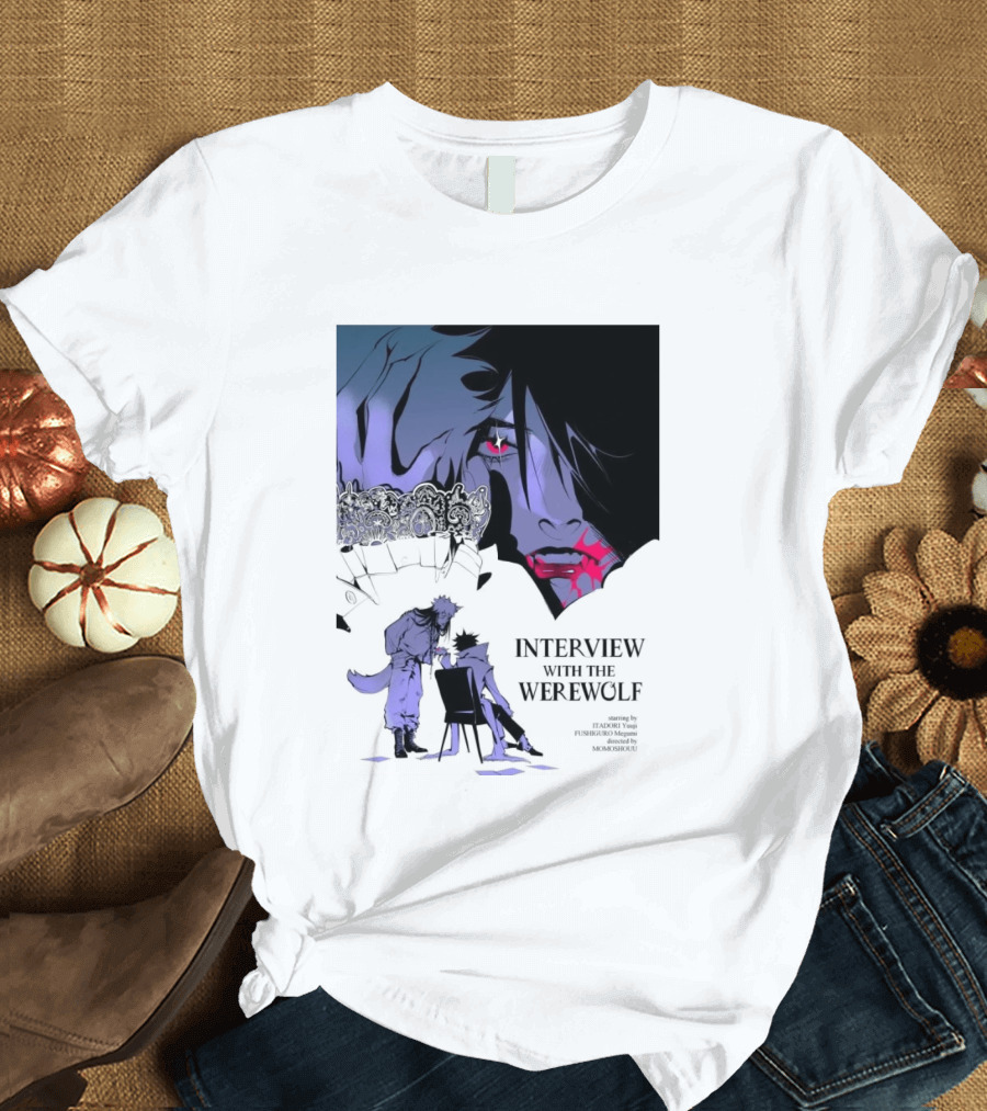 Interview With The Werewolf Yuji Itadori Megumi Fushiguro Momoshokui T-Shirt