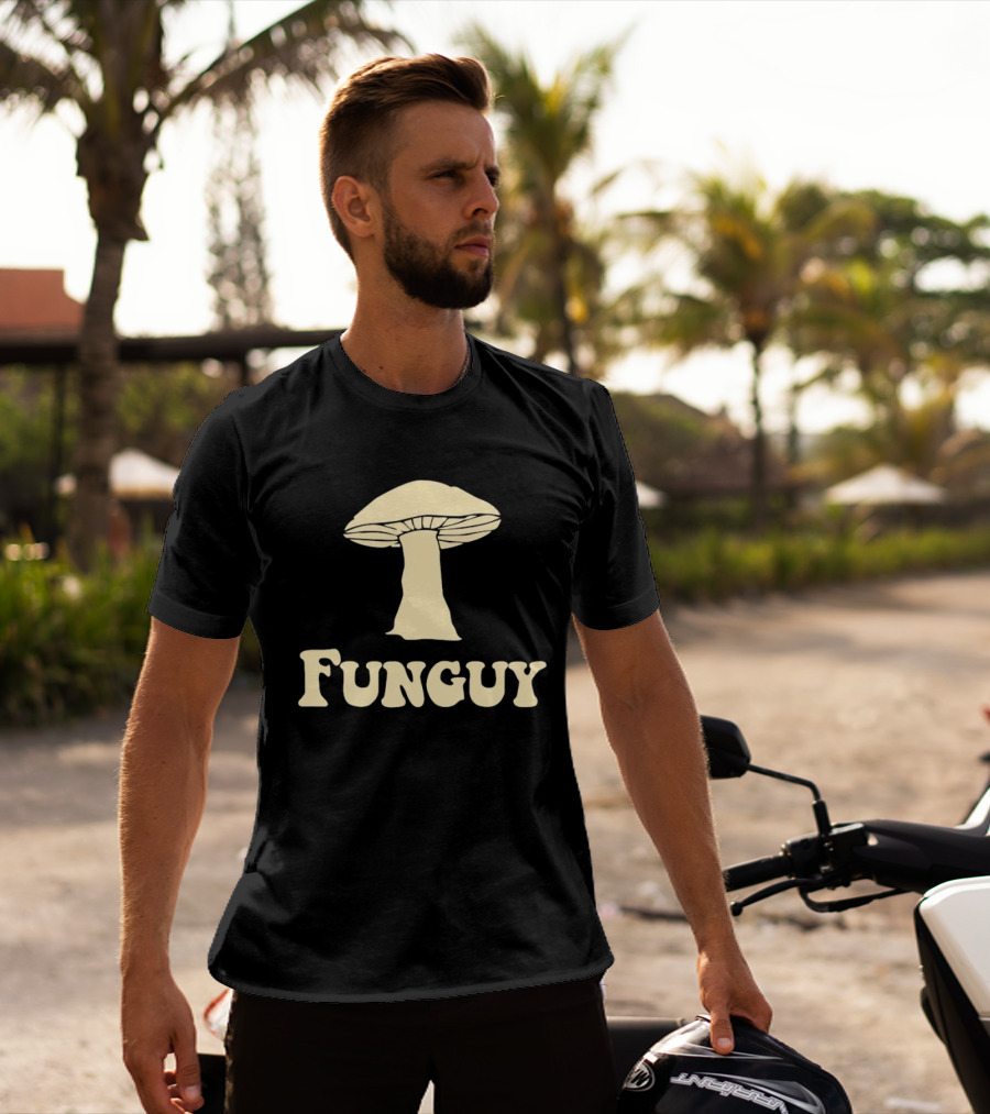 Funguy Mushroom Fungi Mycology Nature T-Shirt