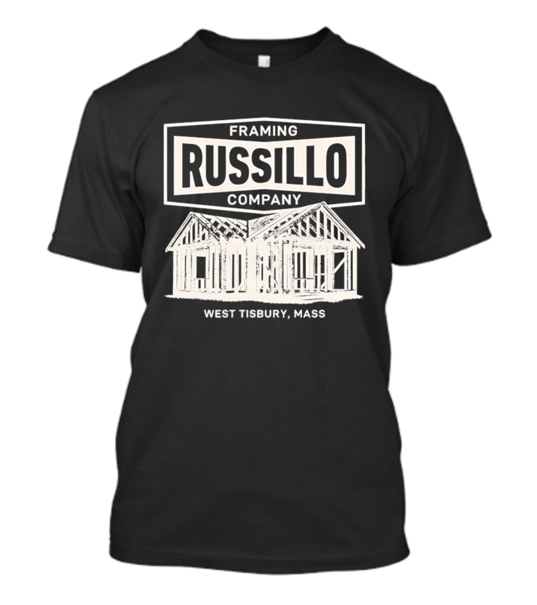 Russillo Framing Company West Tisbury Mass House Structure T-Shirt