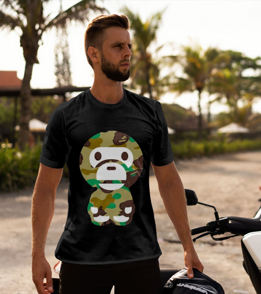 Big Baby Milo 1st Camo Bape T-Shirt