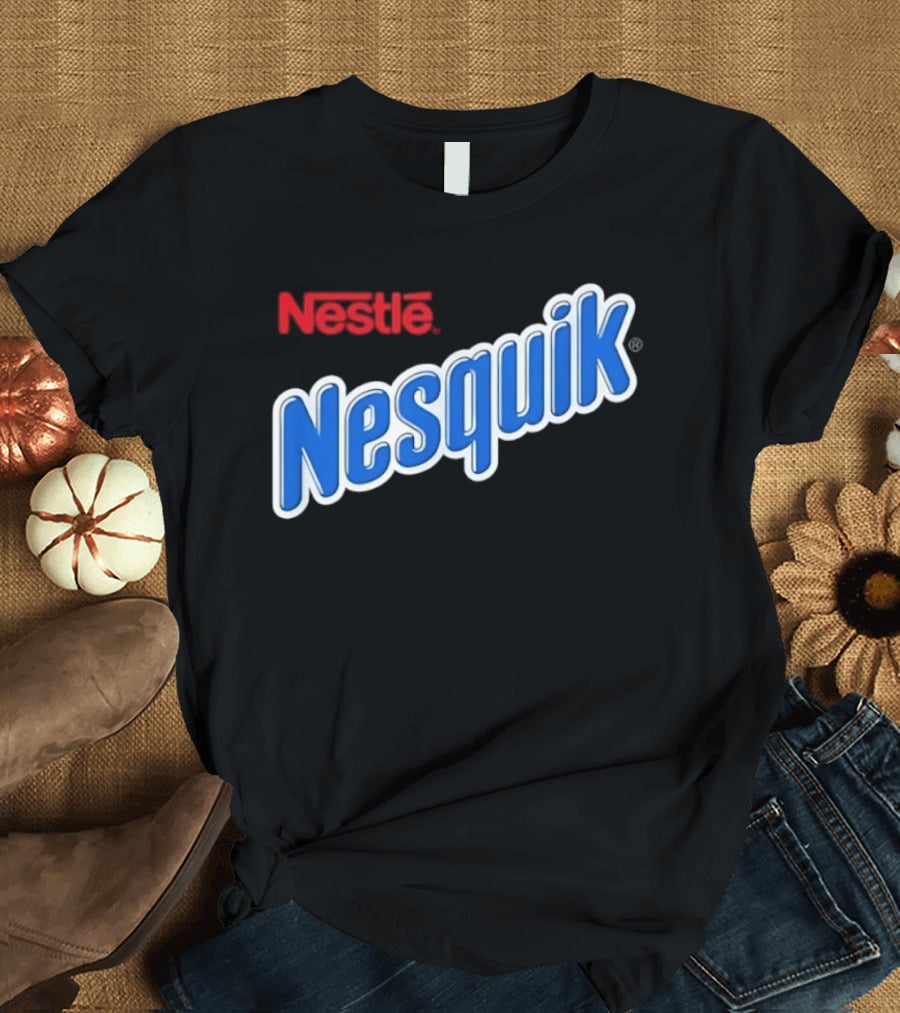 Nestle Nesquik Chocolate Milk Beverage T-Shirt