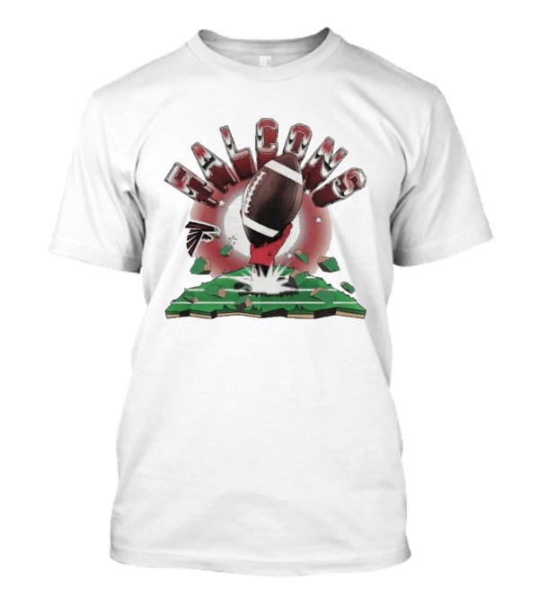 Atlanta Falcons Football Explode 2026 Clubhouse Fan Gear T-Shirt