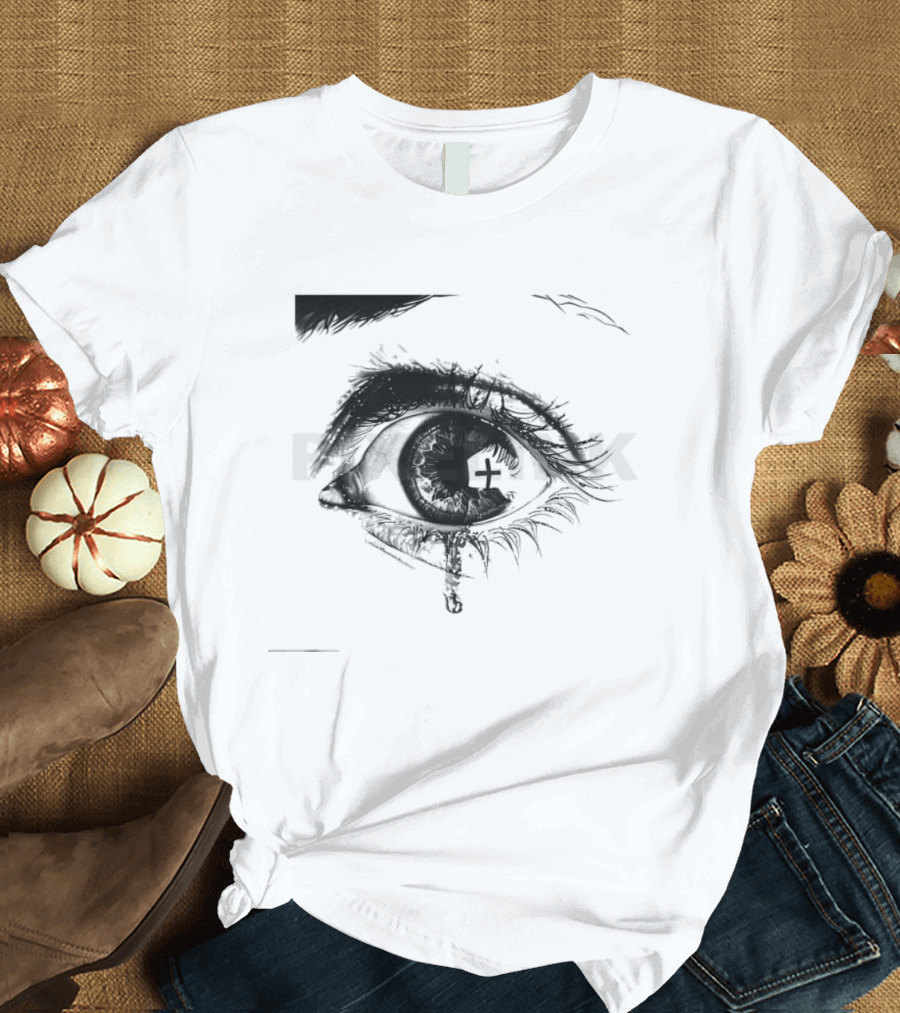 Ravenous Eye Tears Cross T-Shirt