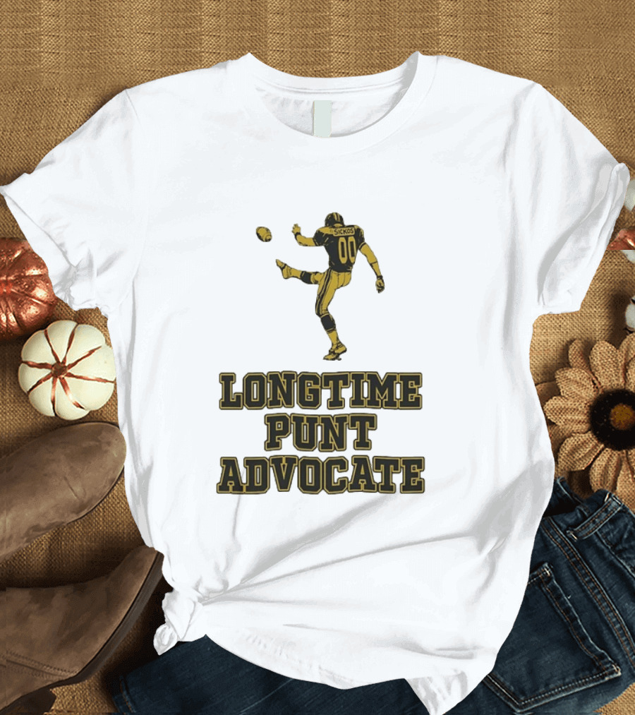 Sickos Committee Longtime Punt Advocate Kick Retro Football Fan T-Shirt