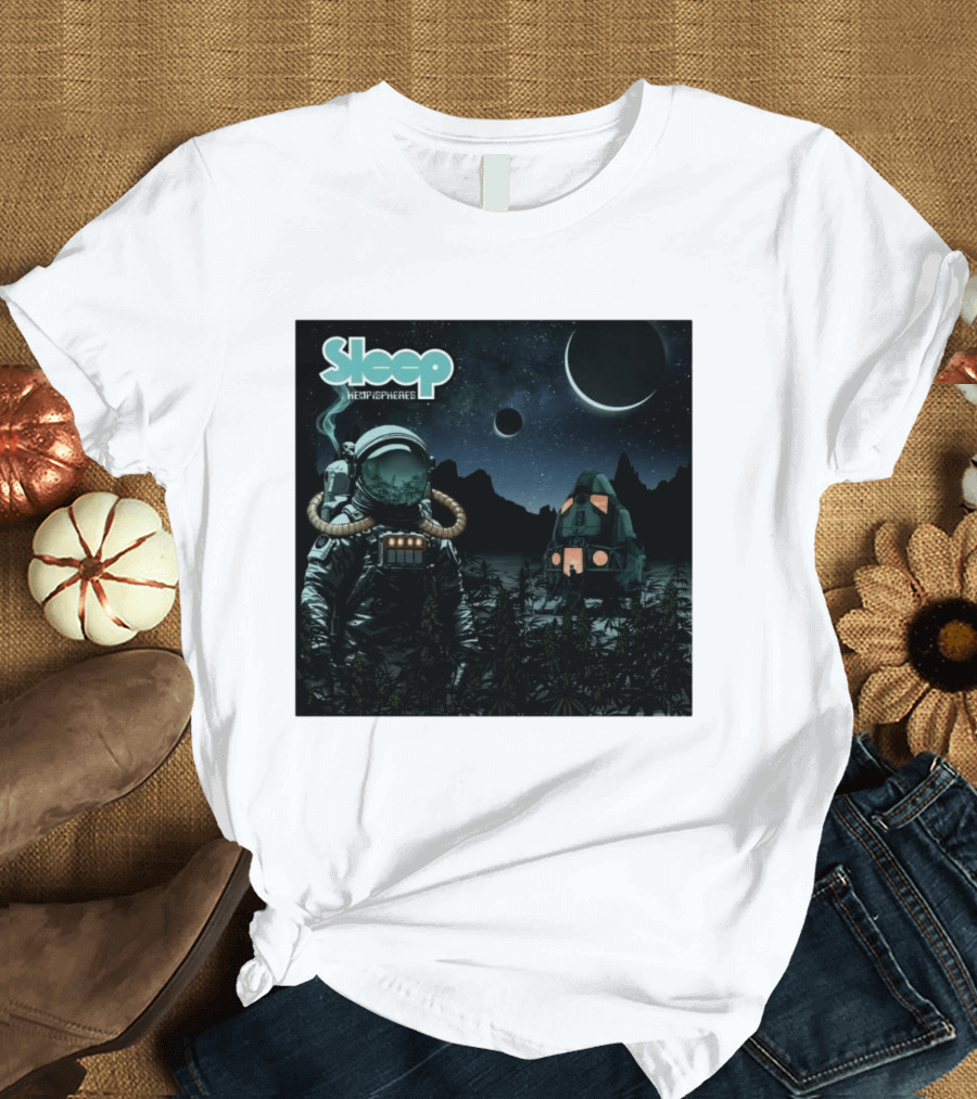 Sleep Hempispheres Space Doom Metal Stoner Band Album T-Shirt