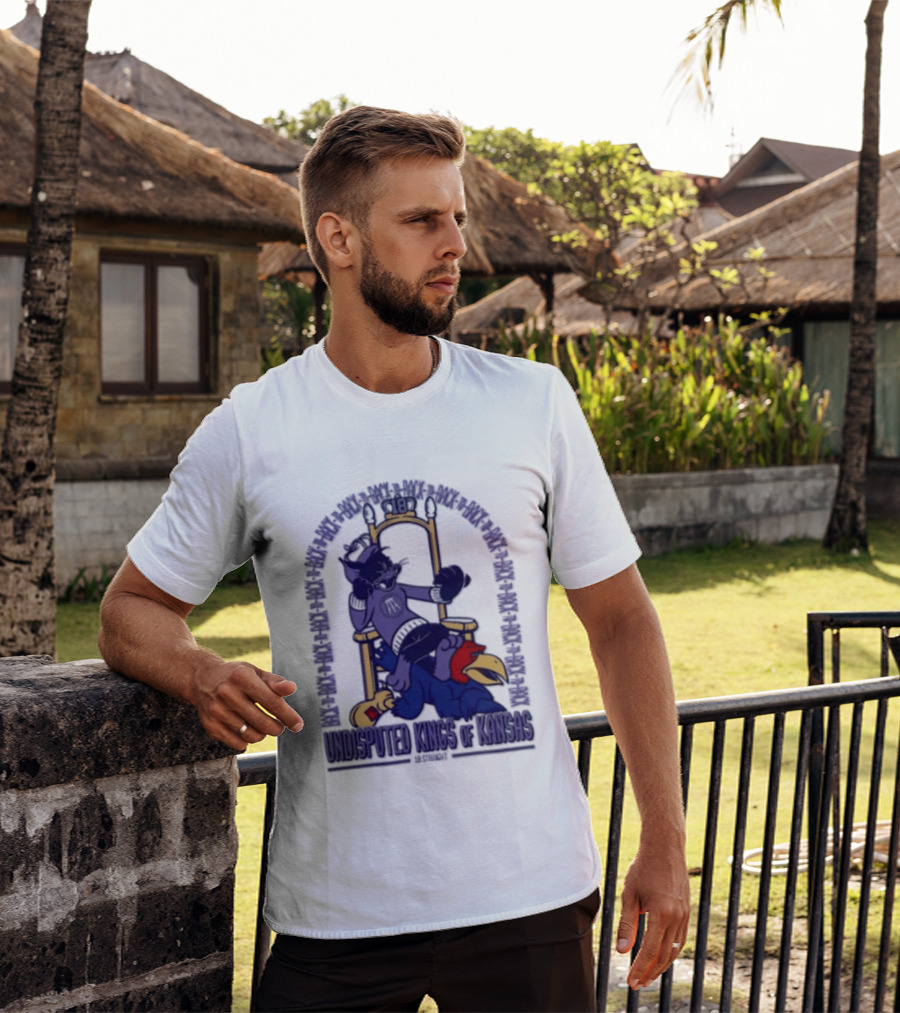 Undisputed Kings Of Kansas Wildcats Throne Victory Over Jayhawk Rivals T-Shirt